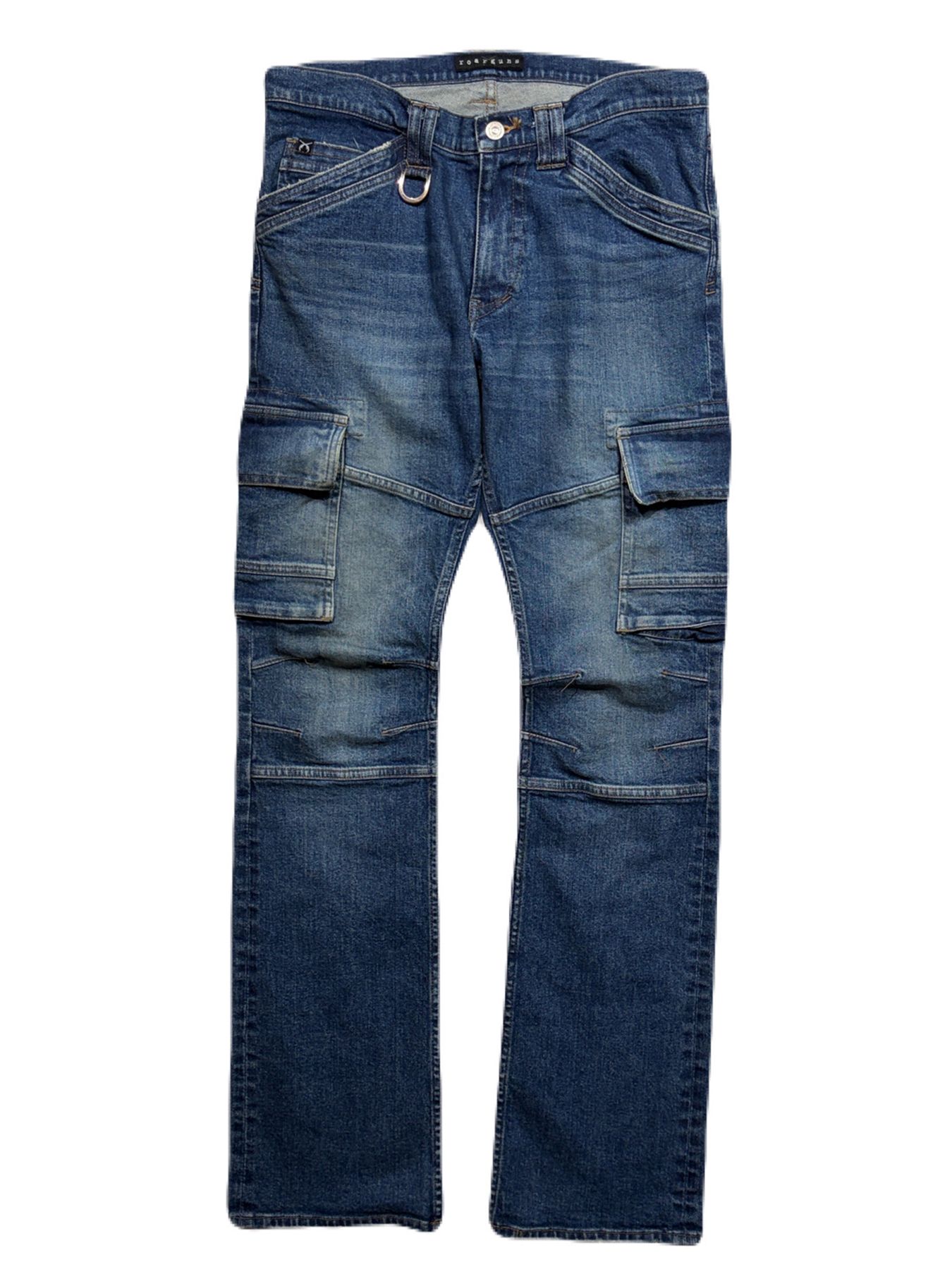 【予約品 8月23日(日) 締切】STRECH DENIM CARGO/P / ブルー