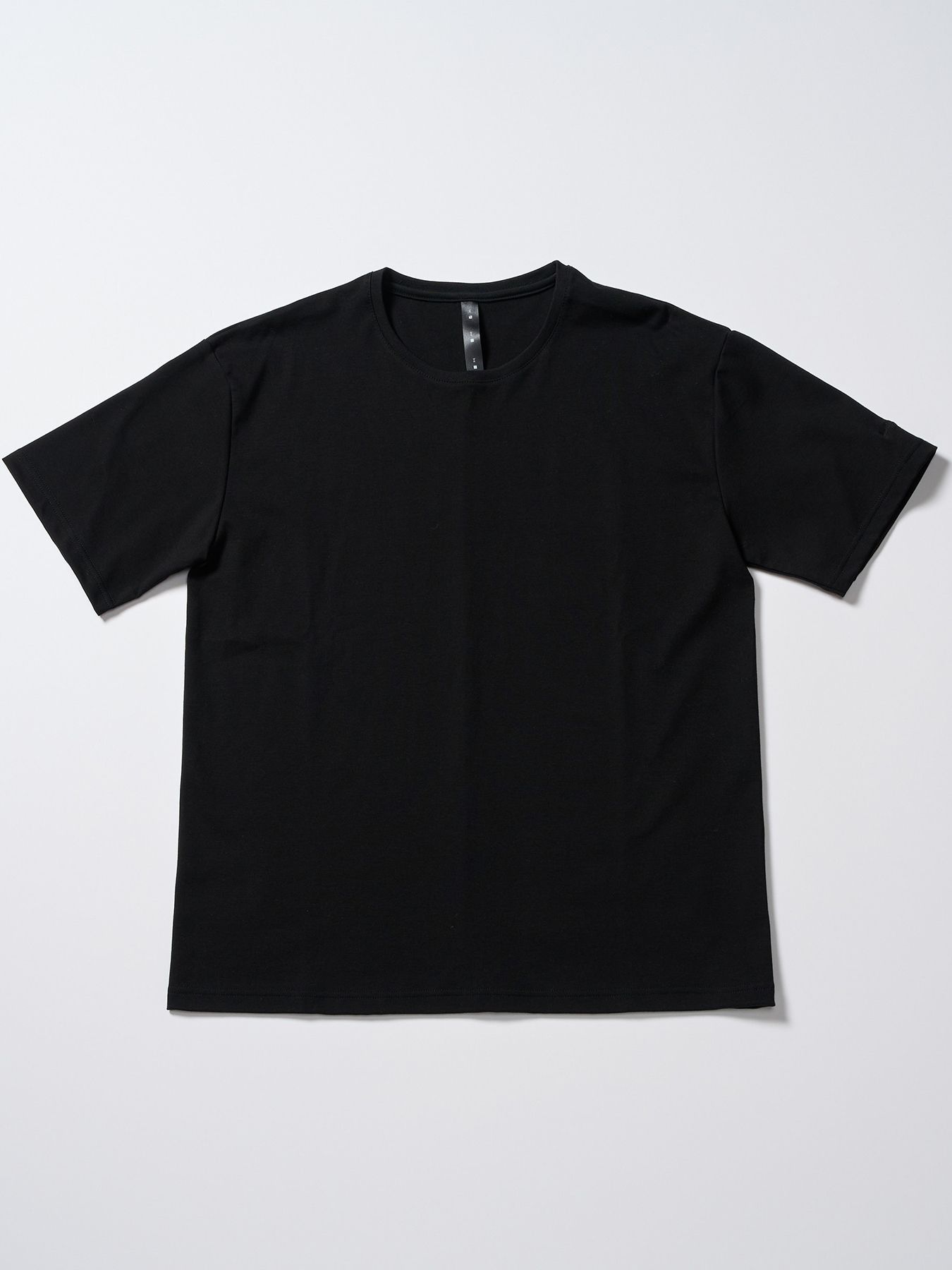 【予約品 1月25日(日) 締切】luxury cotton S/S / ラグジュアリーコットン ショートスリーブ / ブラック