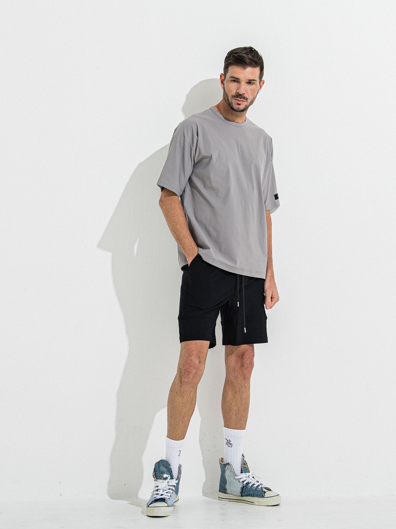 【予約品 】TYLER NYLON SHORTS / タイラー ナイロンショーツ / ブラック