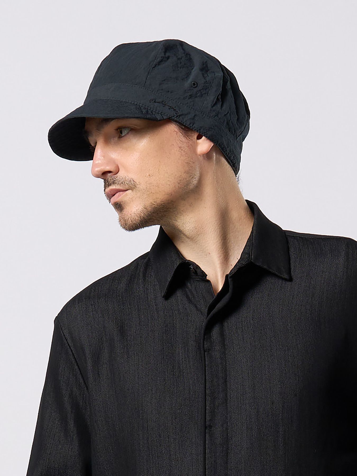 【予約品 9月23日(火) 締切】solid engineer cap / ソリッド エンジニアキャップ / ダークネイビー