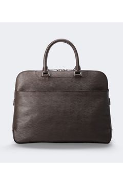 ブリーフ Wave Leather / Smoky Brown 【aniary】