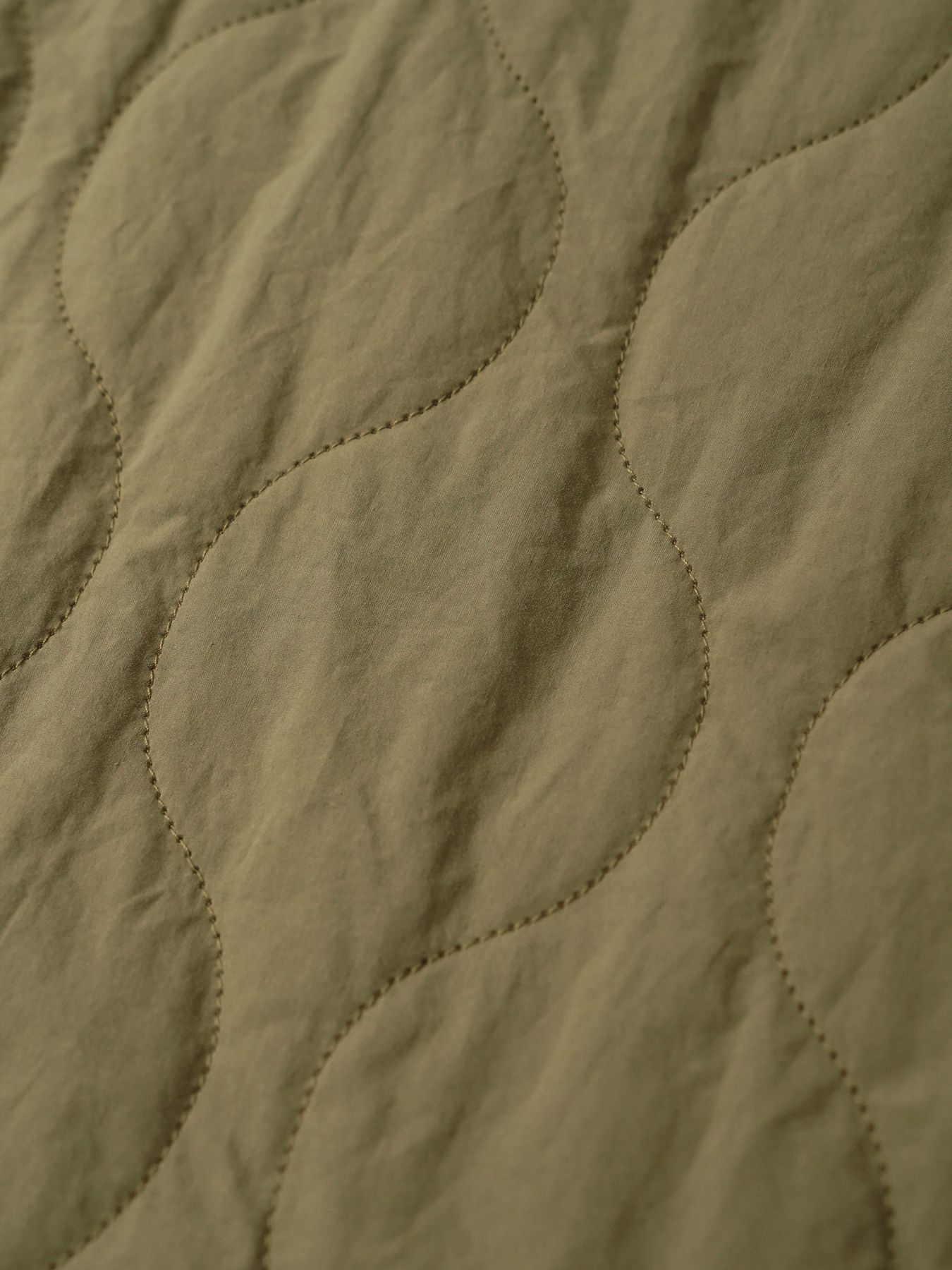 【予約品 5月6日(水) 締切】FLIPPADDING-SHIRTS / リバーシブルシャツ / オリーブ×オリーブ