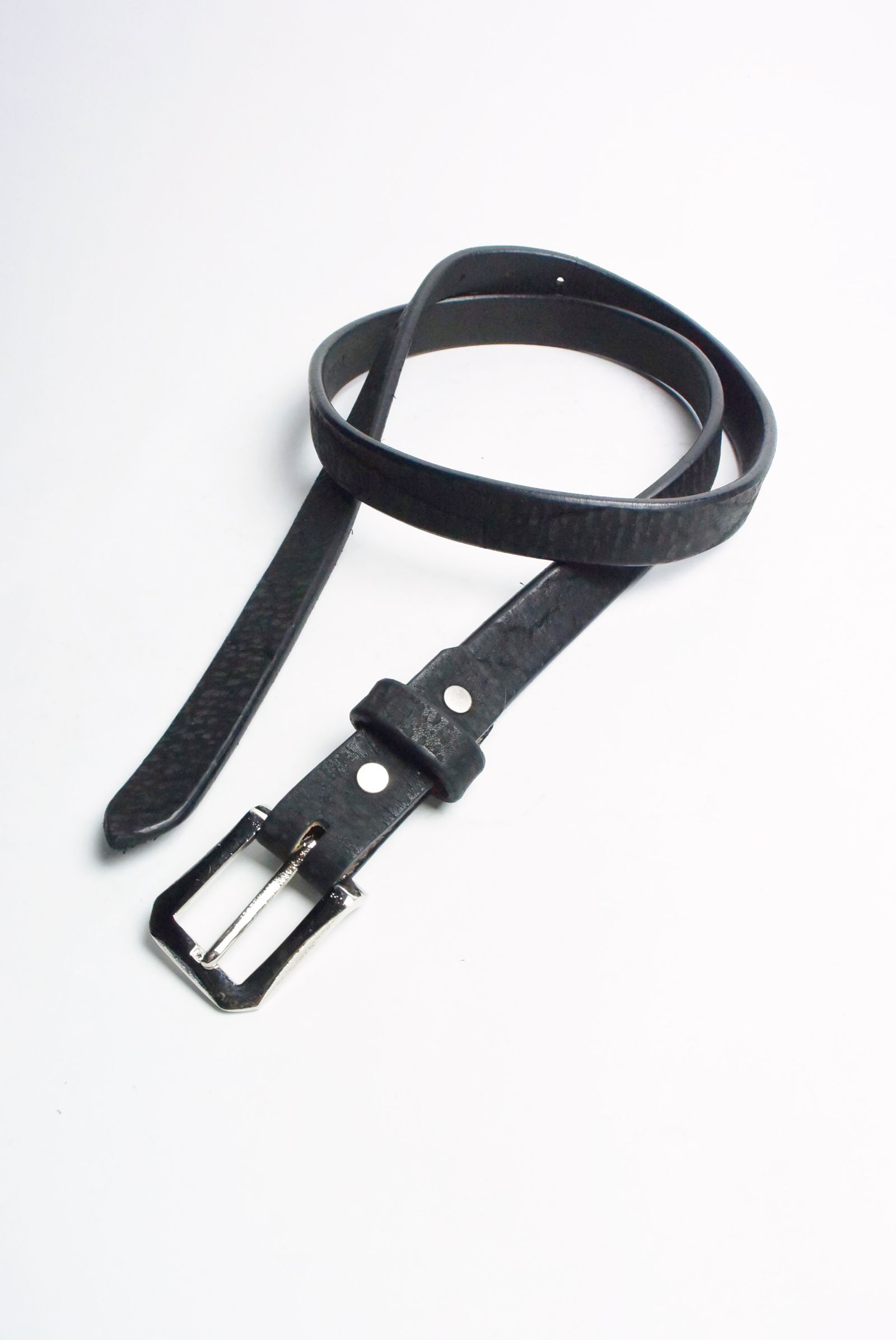 Pit Vegetable Full Tanned Steerhide / フルタンニン ピット鞣し ステア / Bends / BLACK