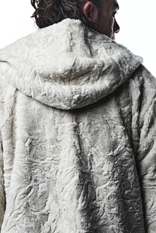 《予約品》 ReversibleHoodie リバーシブル Boa+BandanaJersey / Beige&WhiteBandana 【kiryuyrik】 11月入荷予定
