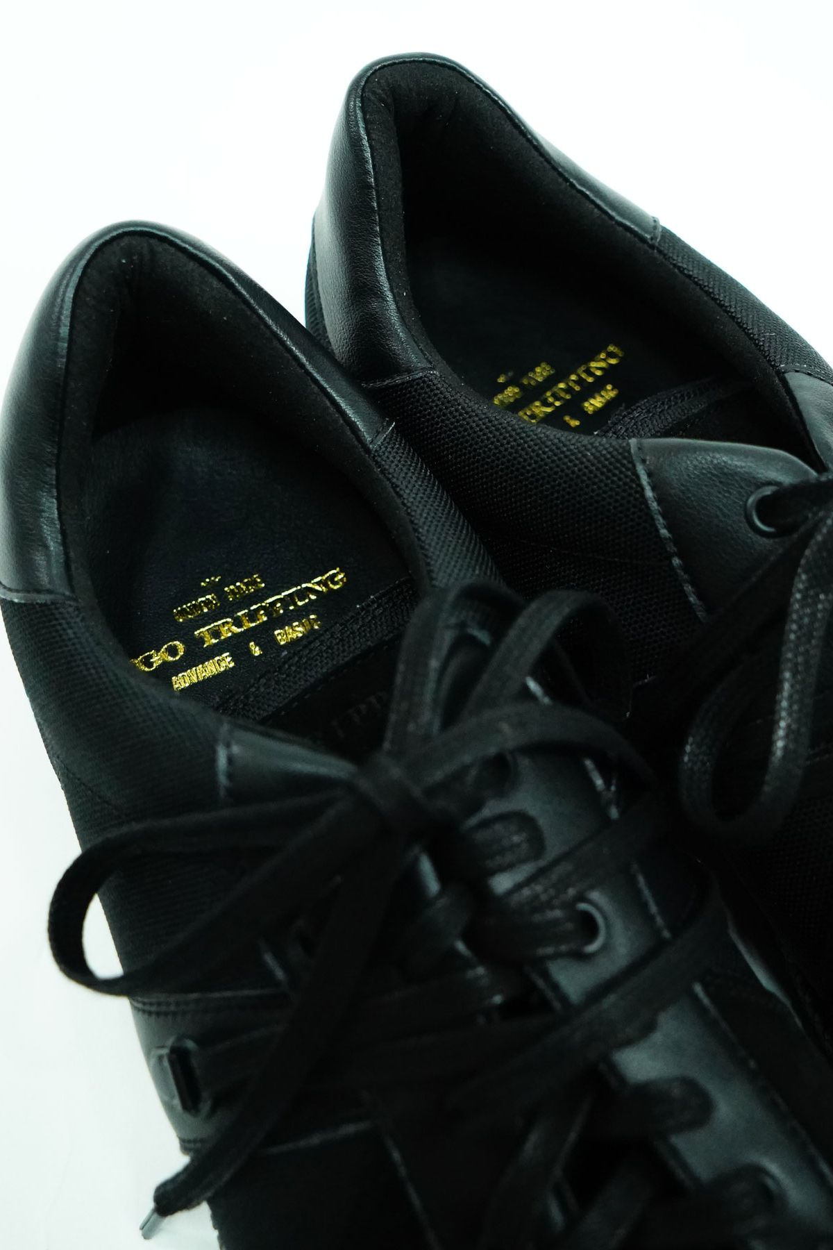 GERMAN TRAINER Lethercombi / ブラック 【EGO TRIPPING】