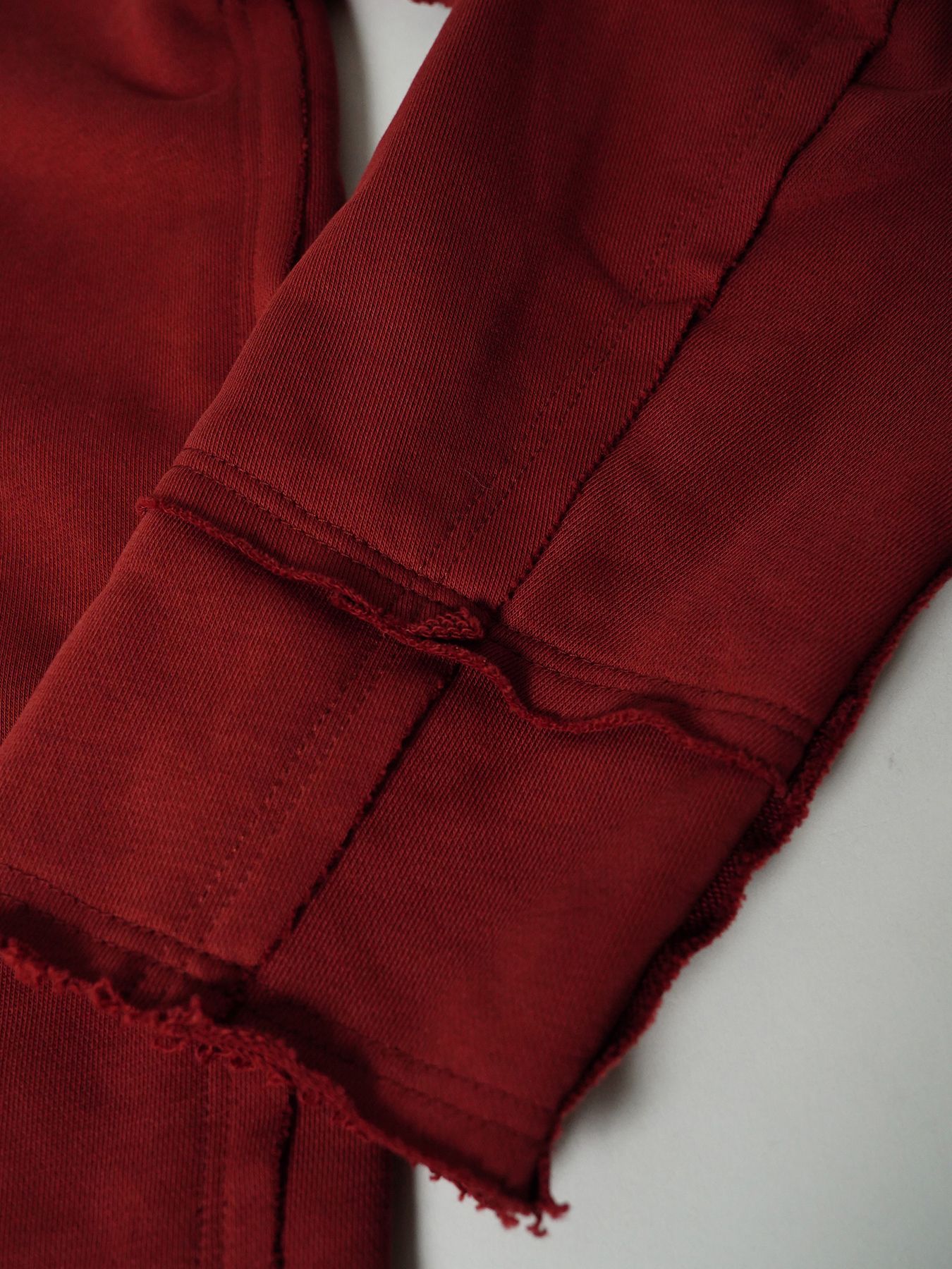 【予約品 7月5日(日) 締切】SWEAT OVERSHIRTS / スウェットオーバーサイズシャツ / レッド