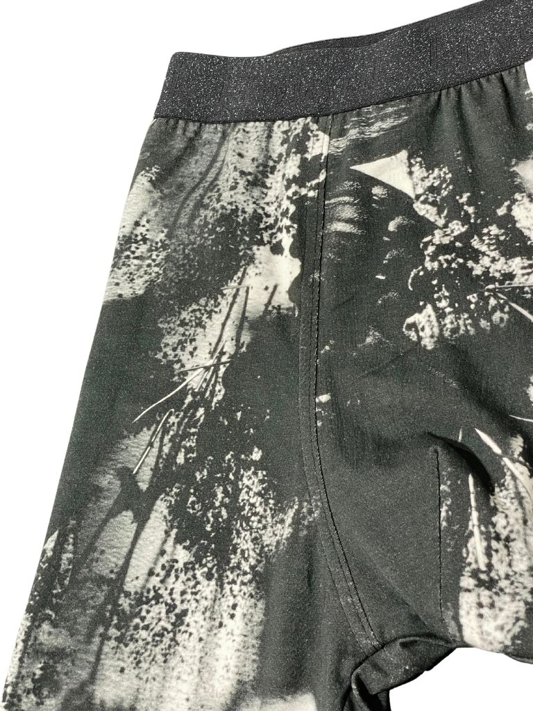 《予約品》 Leggings / シャドーバタフライレギンス / ブラックホワイト