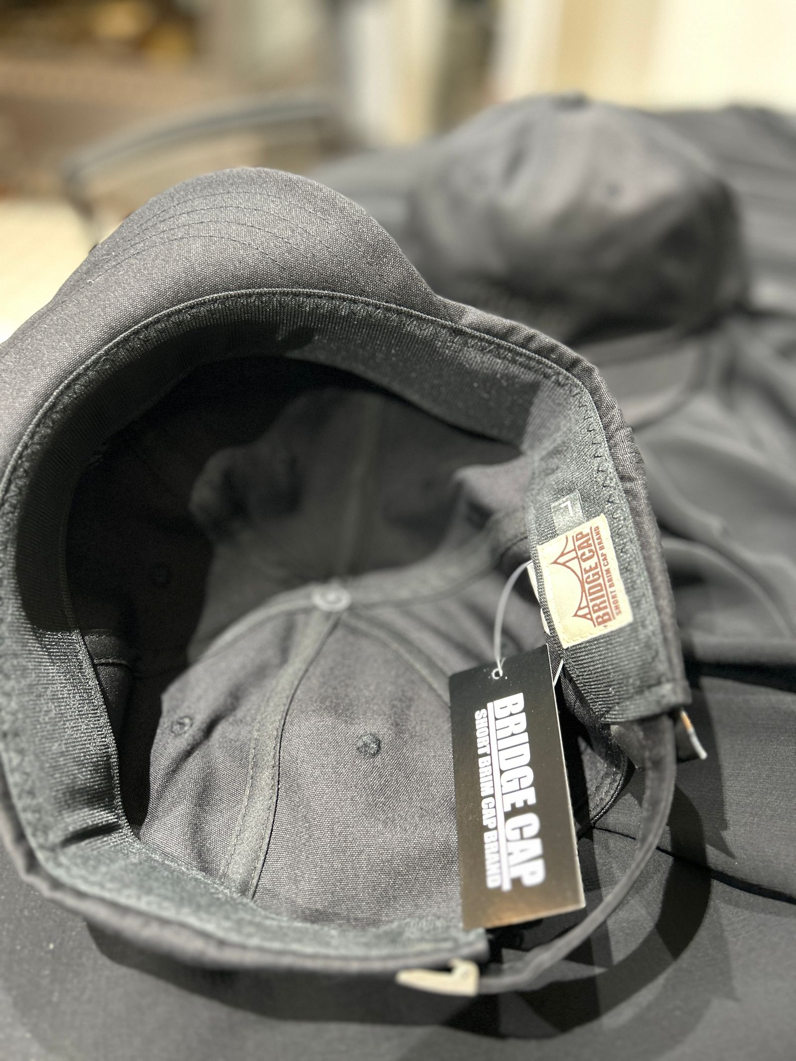 BRIDGE CAP TYPE3 撥水CORDURAブラック【Mighty Shine】