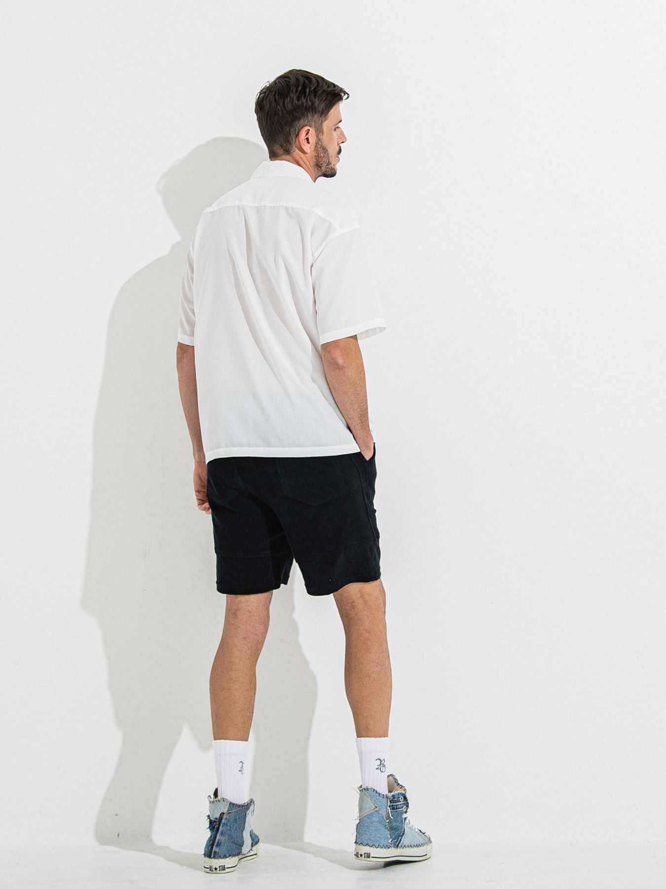 【予約品 】ZACK HALF SHIRT / ザックハーフスリーブシャツ / ホワイト