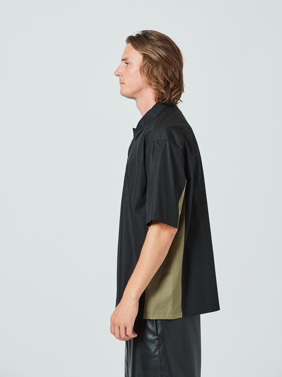 (予約品2023年10月19日18時締め) Loose Fit S/S Shirts / シャツ / ブラック
