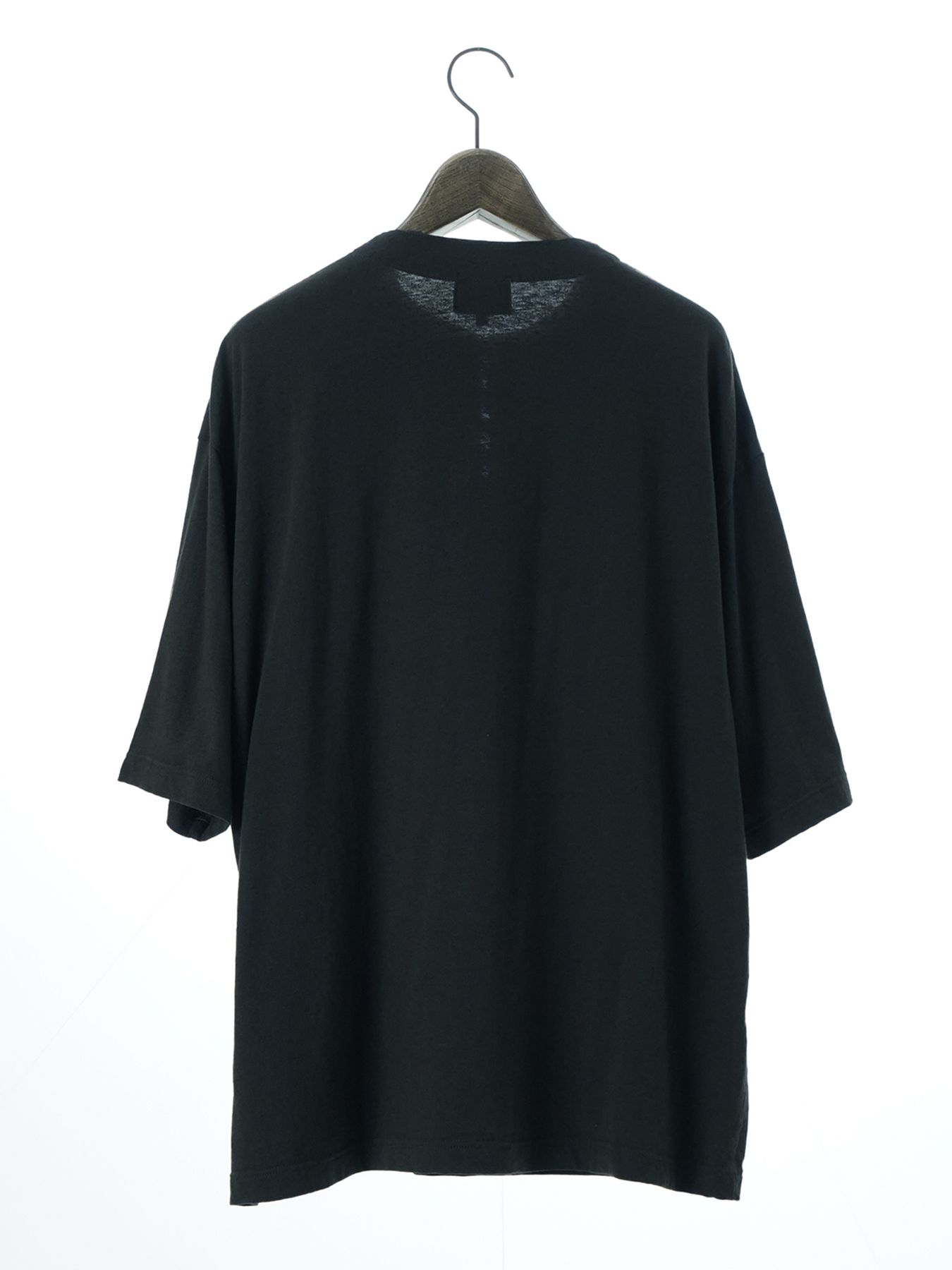 【予約品 11月23日(日) 締切】EUROHENRY / コットンリネン ヘンリーネック / CHARCOAL