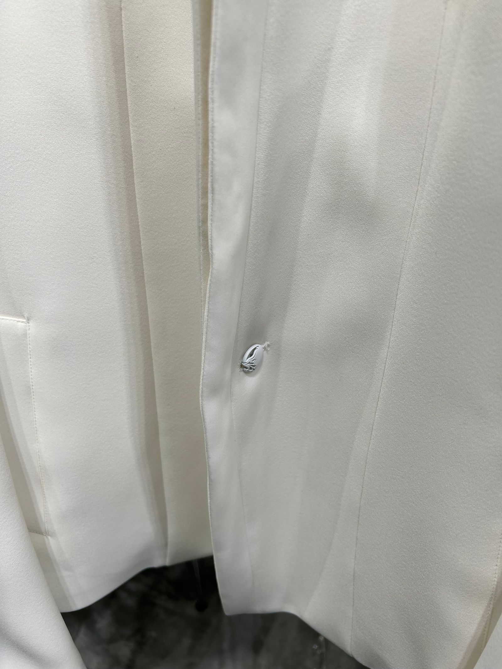 《予約品》 StandCollarShortJacket / スタンドカラーショートジャケット / ホワイト