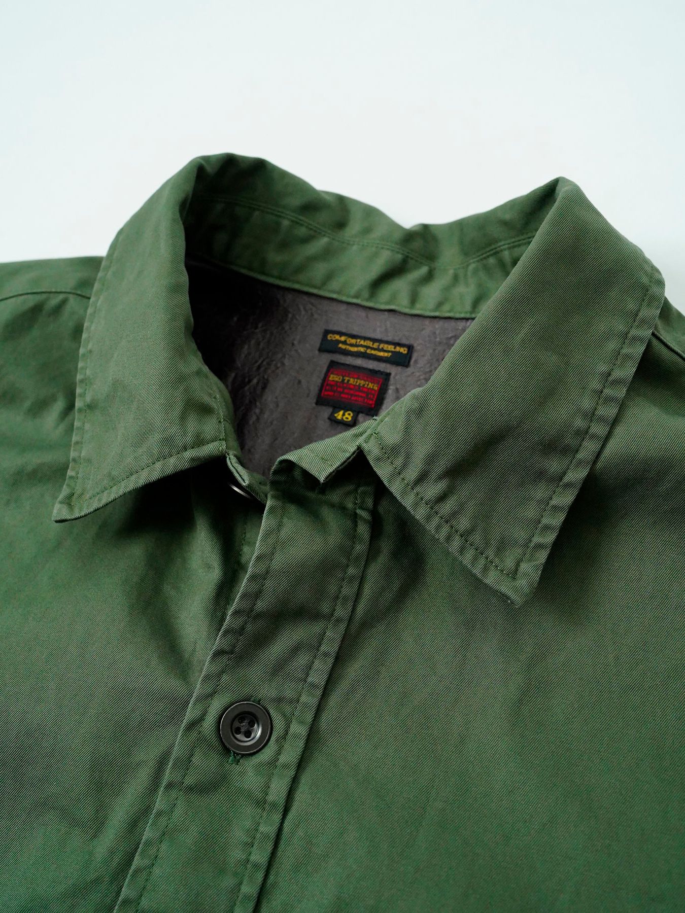 【予約品 11月9日(月) 締切】MILITARYSHIRT Armytwill / アーミーツイルミリタリーシャツ / オリーブドラブ