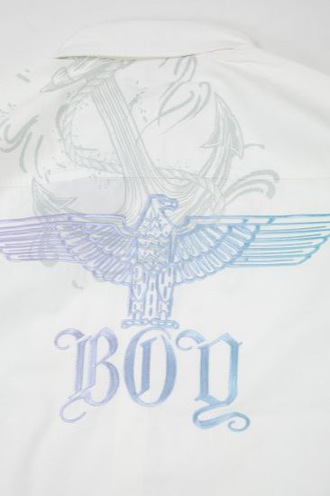 MARINE TASTE SHIRTS/ ホワイト 【BOY LONDON】