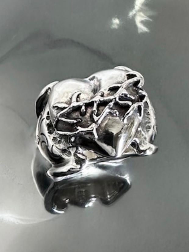 《受注生産》 HEART RING [LARGE] / ハートリング・ラージ 【注文から2-3週間後入荷予定】