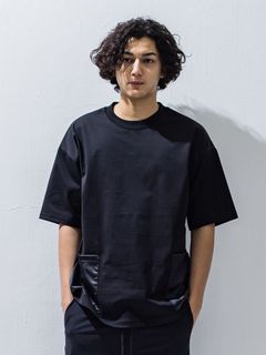《予約》 SIDE POCKET TEE / サイドポケットTシャツ / ブラック 【RESOUND CLOTHING】 6月中旬以降入荷予定