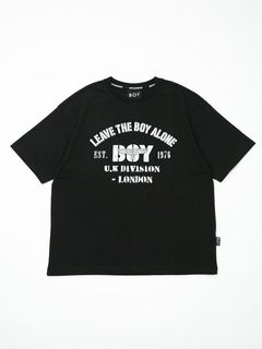VINTAGE PRINTED HEAVY WEIGHT TEE BLACK / Tシャツ / ブラック 【BOY LONDON】