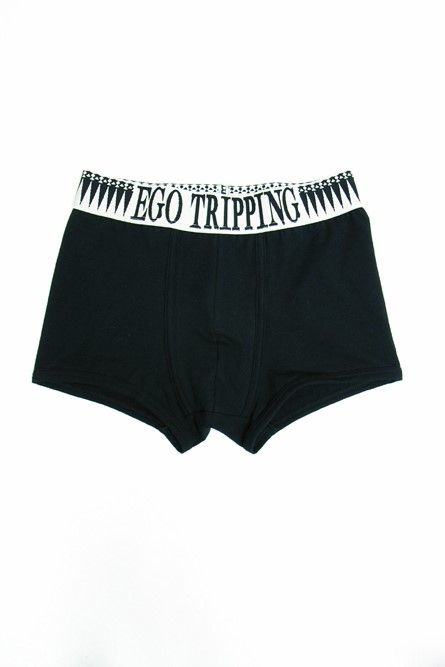 ARROWHEAD BOXERPANTS/ ブラック 【EGO TRIPPING】