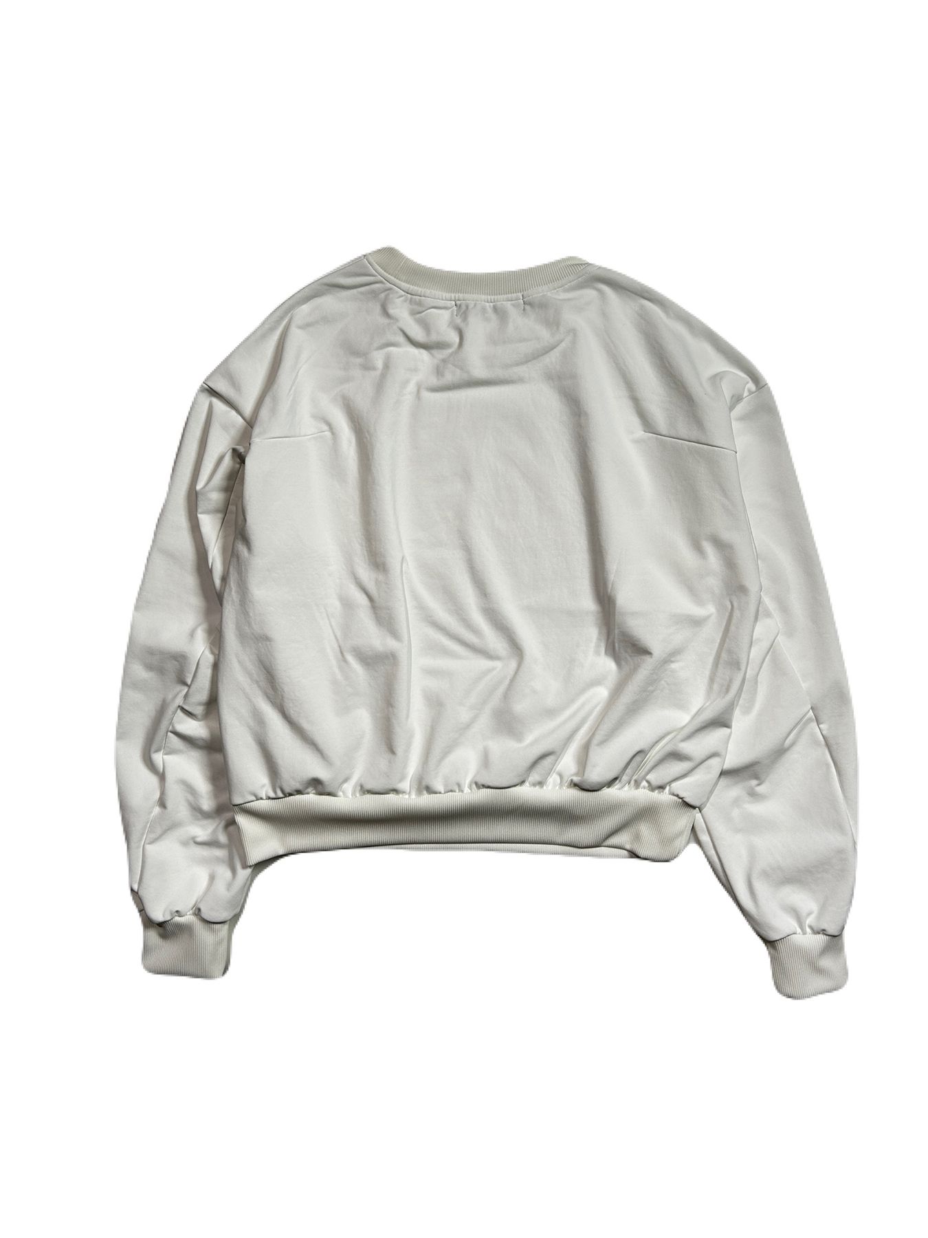 【予約品 8月10日(日) 締切 】WOMENS SMALL CROSSGUN SWEAT / スモール クロスガン スウェット / クリスタル オフホワイト