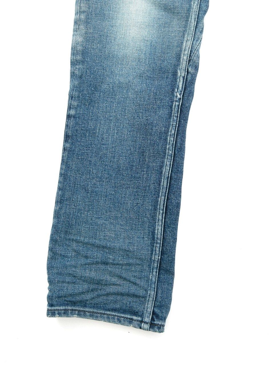 12.5oz Organic Cotton Stretch Denim Tight Straight Jeans / 12.5oz オーガニックコットン ストレッチデニム タイトストレート  / TIGHT JOE  / インディゴUSED