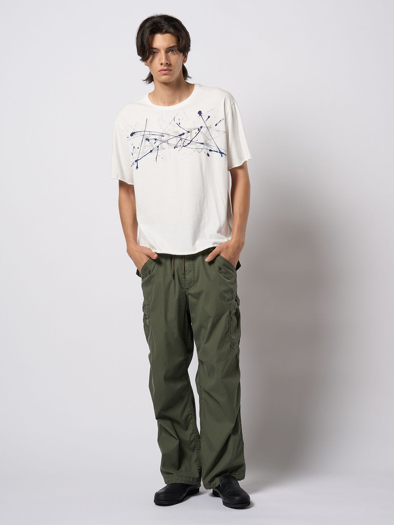 【予約品 9月23日(火) 締切】combination slip-on shoes / コンビネーション スリッポンシューズ / ブラック