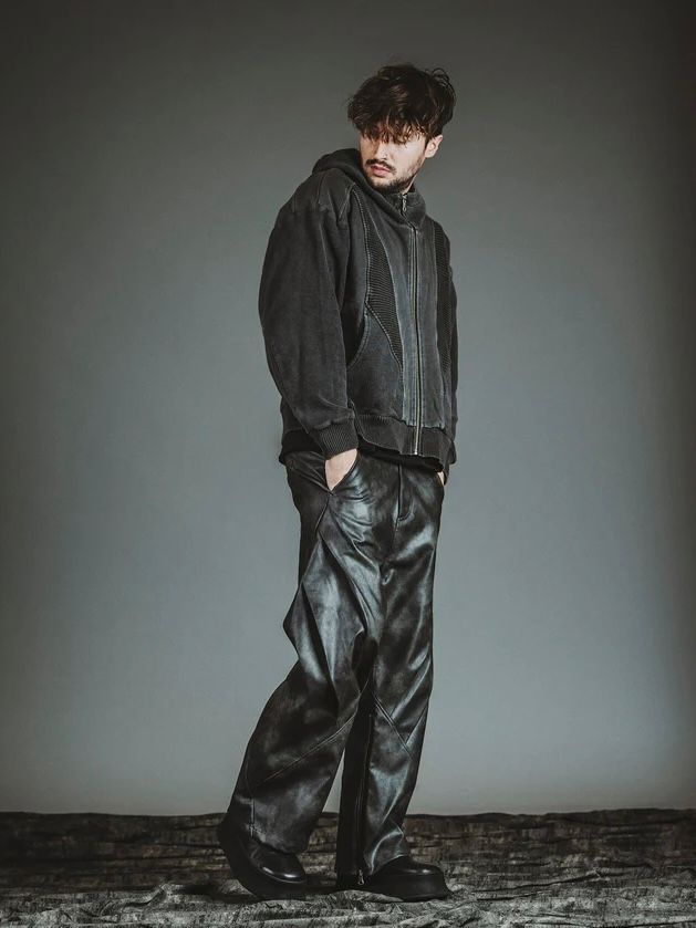 チェンジングニットフーデッドブルゾン 857010-360B / グレー【NO ID.】