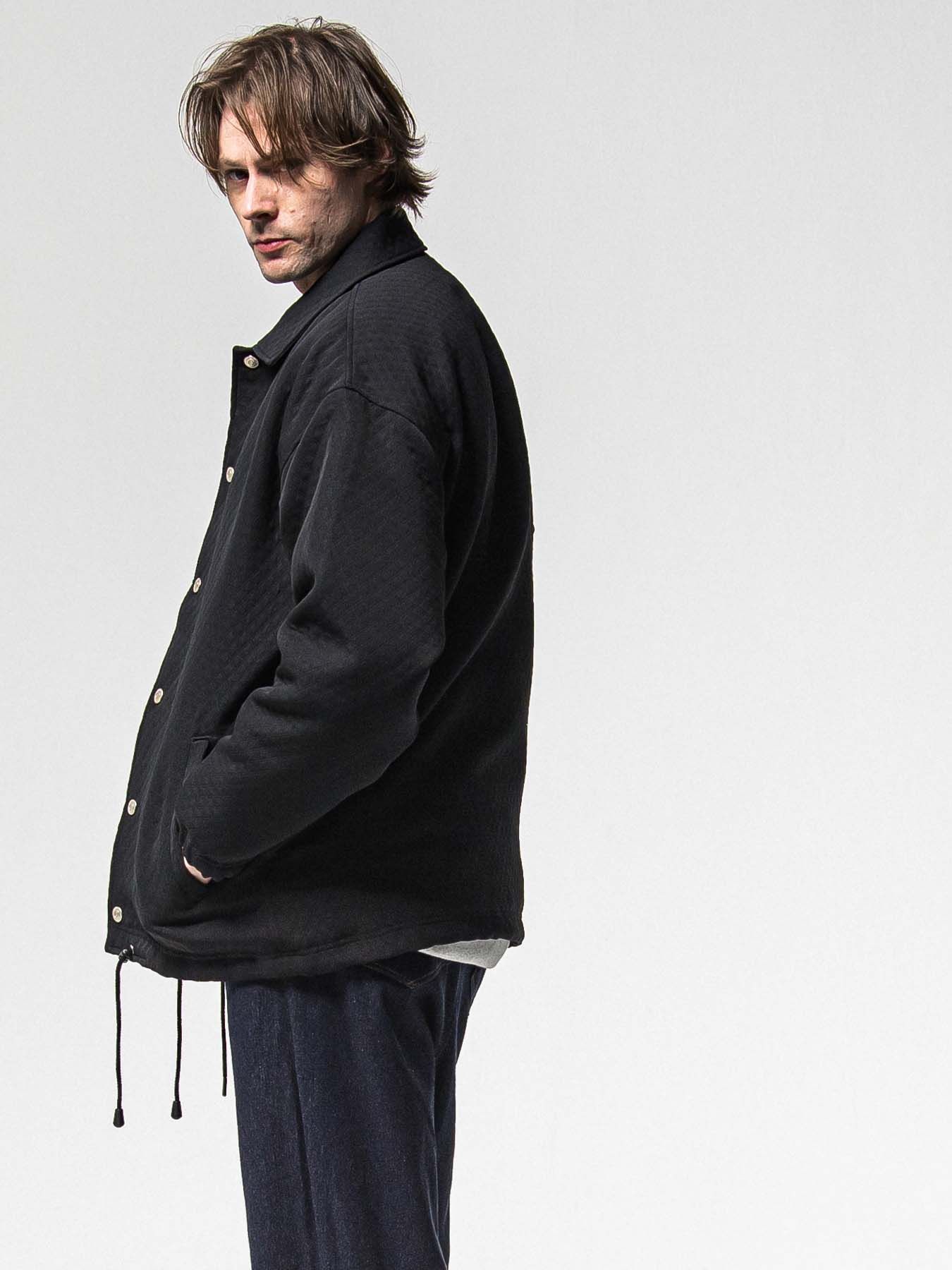 【予約品 8月31日(日) 締切】FUR COACH JK / ファーコーチジャケット / ブラック