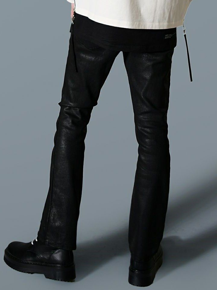 5P SHOE CUT PANTS / シューカットパンツ / ブラック