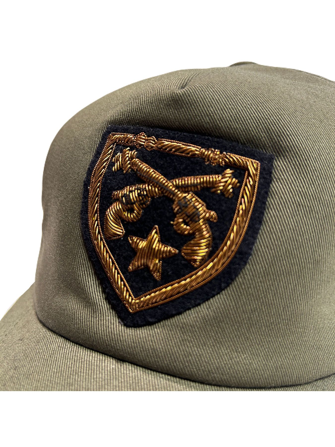 【予約品 8月10日(日) 締切 】ZARI WAPPEN BB CAP / ザリワッペン ベースボールキャップ / カーキ