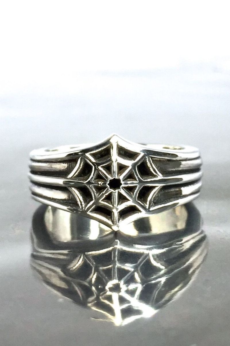 《受注生産》 SPIDER WEB RING [SMALL] リング 【注文から2-3週間後入荷予定】