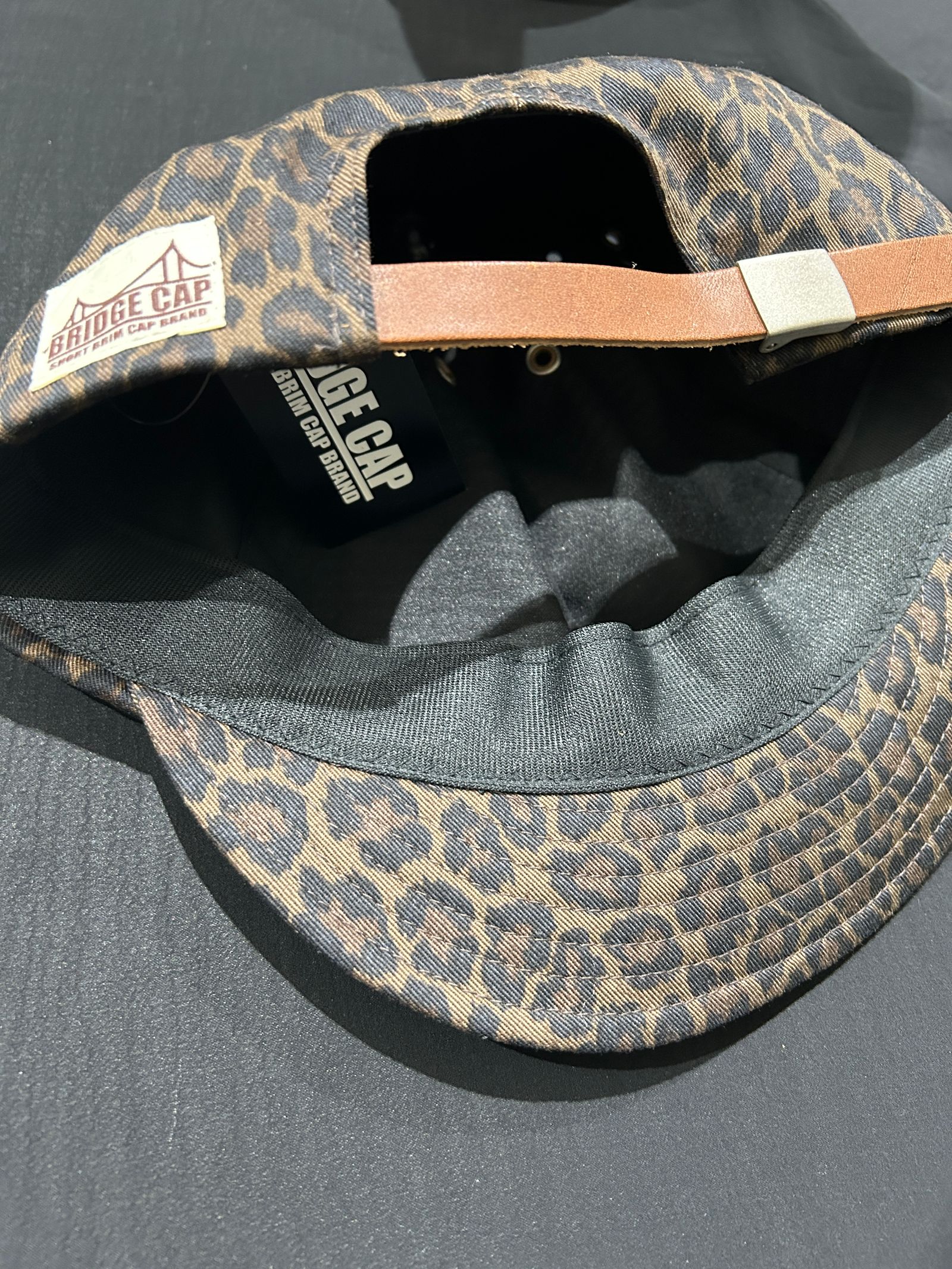BRIDGE CAP TYPE1  LEOレオパードBROWN【Mighty Shine】