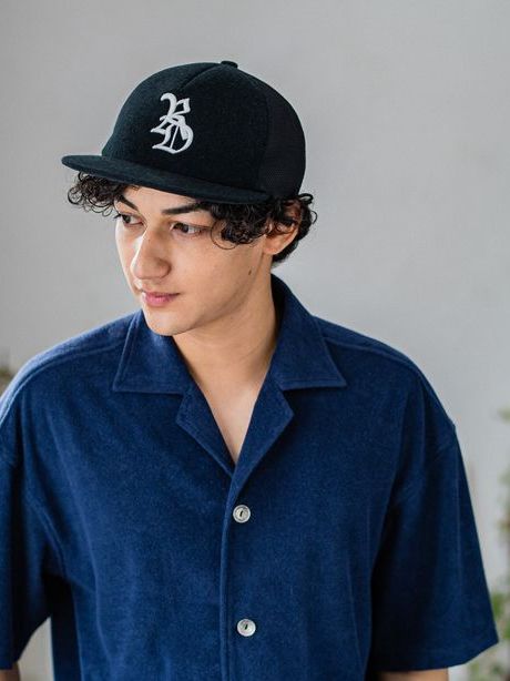 《予約品3月3日18：00締め》 ID BB MESH CAP / キャップ / ブラック・ホワイト