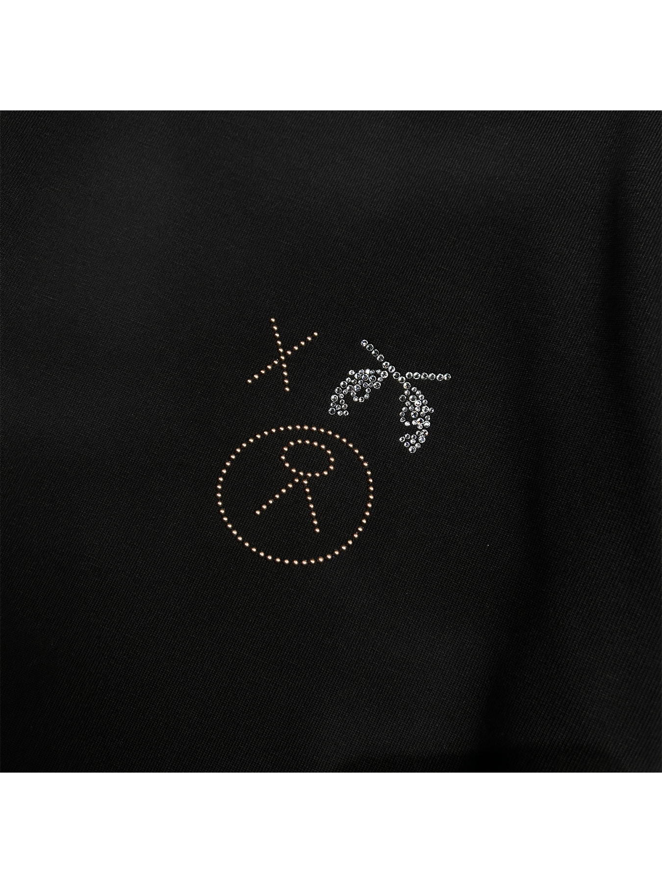 【予約品 8月10日(日) 締切 】BEAR FACE S/S T / ベアーフェイス Tシャツ / クリスタル メタル ブラック
