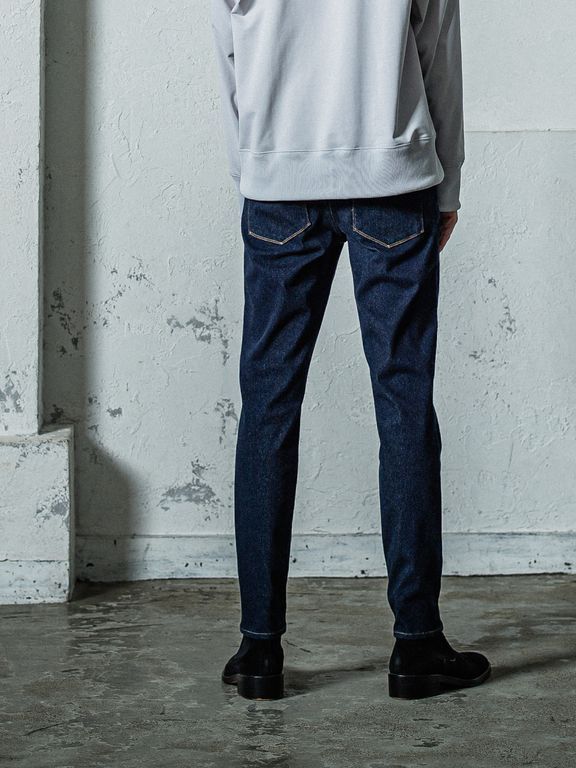 《予約11月17日19時締め》 MICK DENIM JERSEY / ジャージパンツ / インディゴ