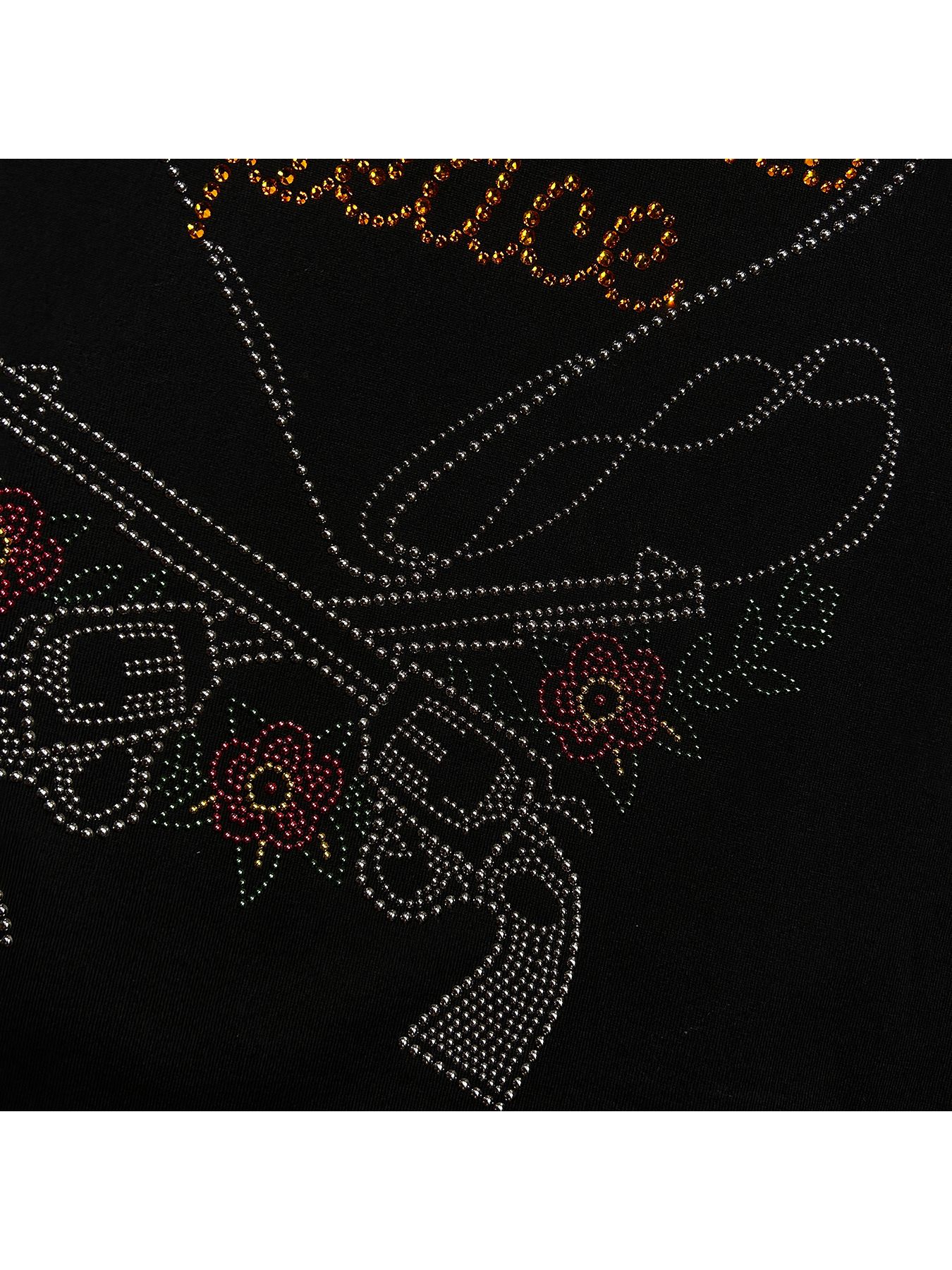 【予約品 8月10日(日) 締切 】WOMENS HEART CROSSGUN T / ハートクロスガン Tシャツ / ブラック