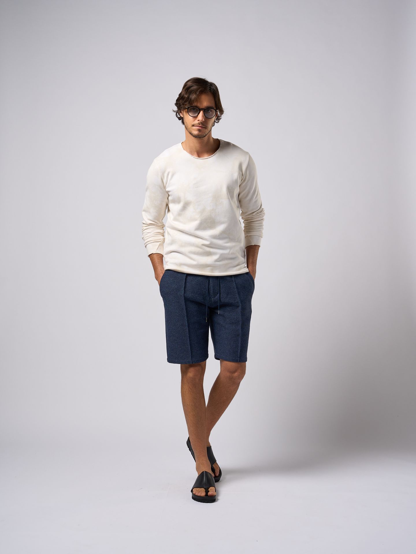 【予約品9月19日 10時締め】 cut-off sweatshirt  / Tシャツ / ライトイエロー
