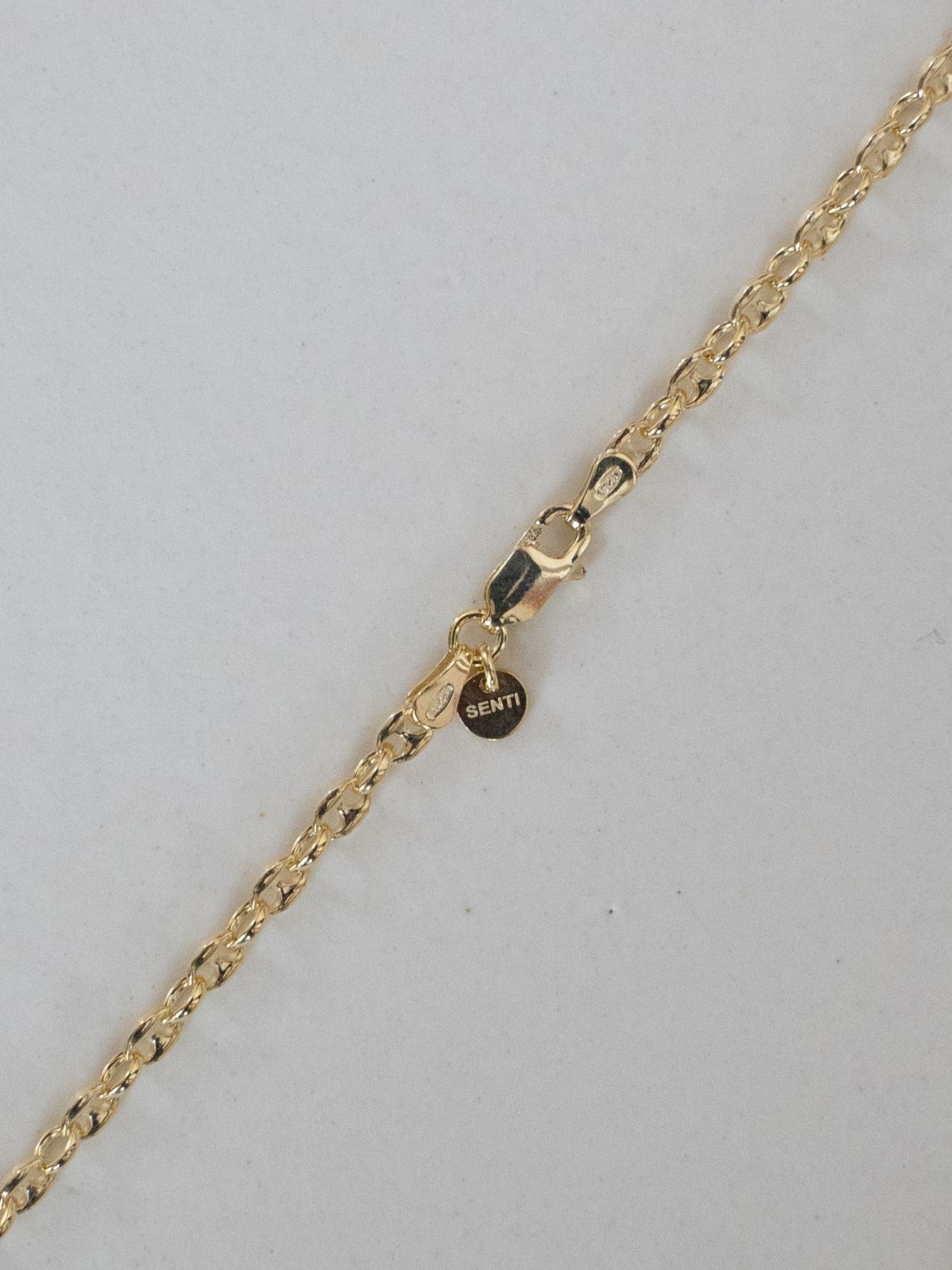 《予約品》 PUFFED MARINA CHAIN / チェーン / ゴールド 【Iroquois.SENTI】