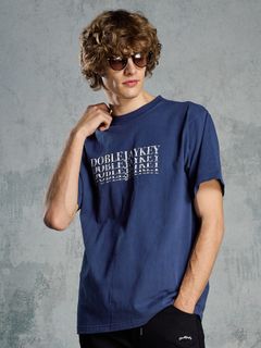 【予約品 1月25日(日) 締切】graphic-T collection：DOBLEJAYKEY T / ダブルジェイケー Tシャツ / ネイビー