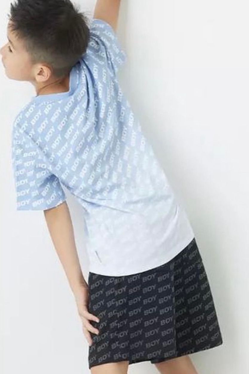 【Kids】 Tシャツ / ブルー 【BOY LONDON】