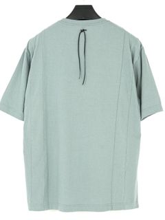 30/-ナチュラルソフト天竺 ワイド Tシャツ   / ブルーグレー 【STRUM】
