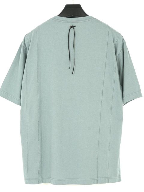 30/-ナチュラルソフト天竺 ワイド Tシャツ   / ブルーグレー 【STRUM】