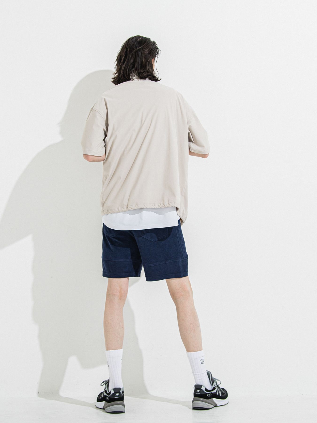 【予約品 】RASH OVER NO SLEEVE / ラッシュガード オーバーサイズノースリーブ / IDホワイト