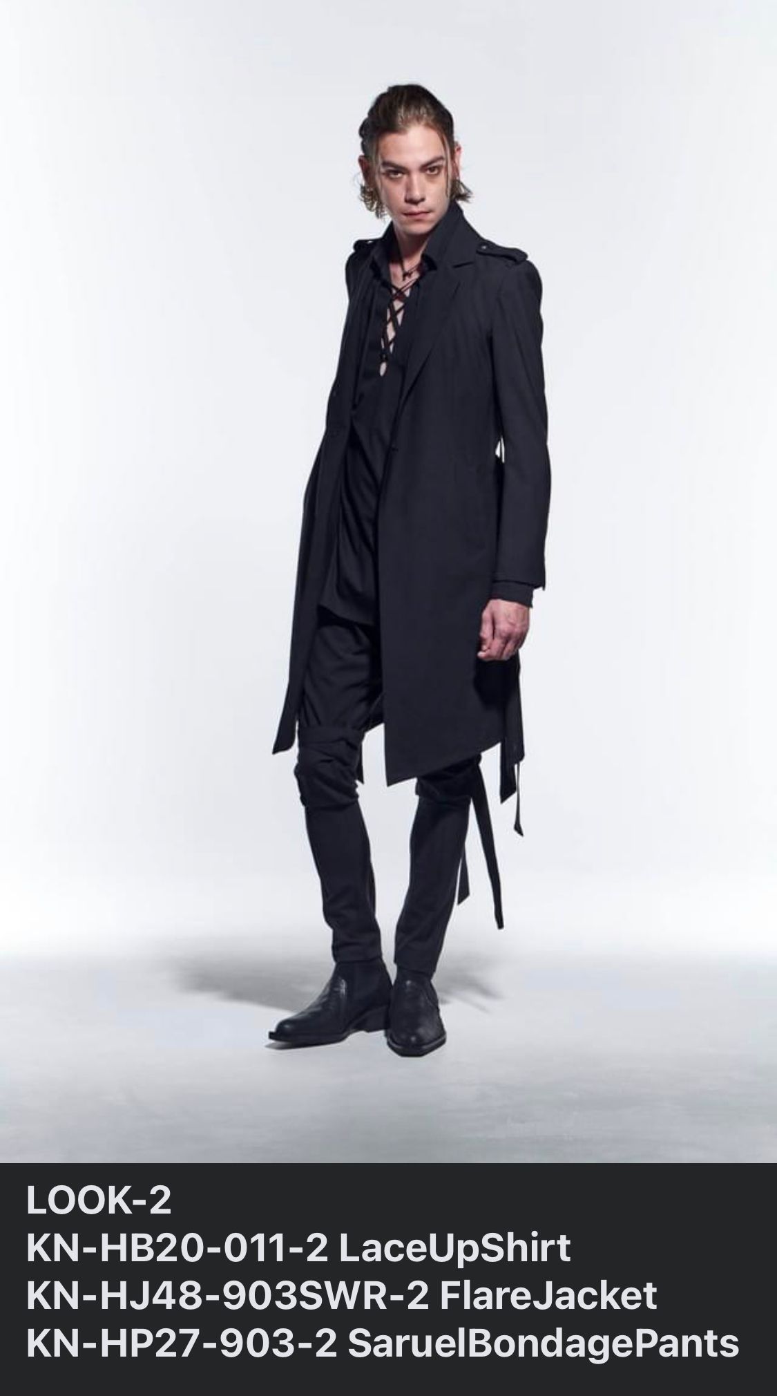 キリュウキリュウ 2022SS レギンス kiryuyrik 2022Spring&Summer LOOKアップ BRYAN展示会11/6(土