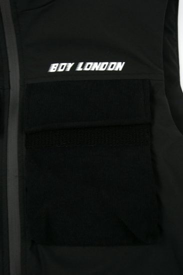 BOY EAGLE DOWN VEST/ ブラック 【BOY LONDON】