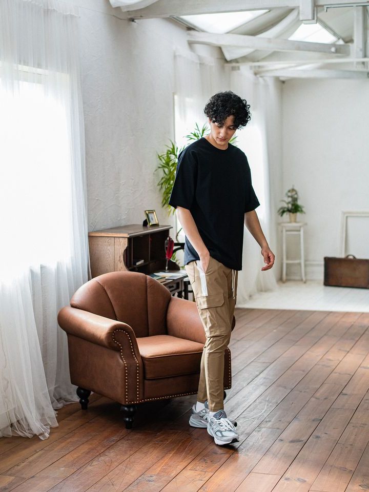 《予約品3月3日18：00締め》 Darrell cargo PT / カーゴパンツ / ベージュ