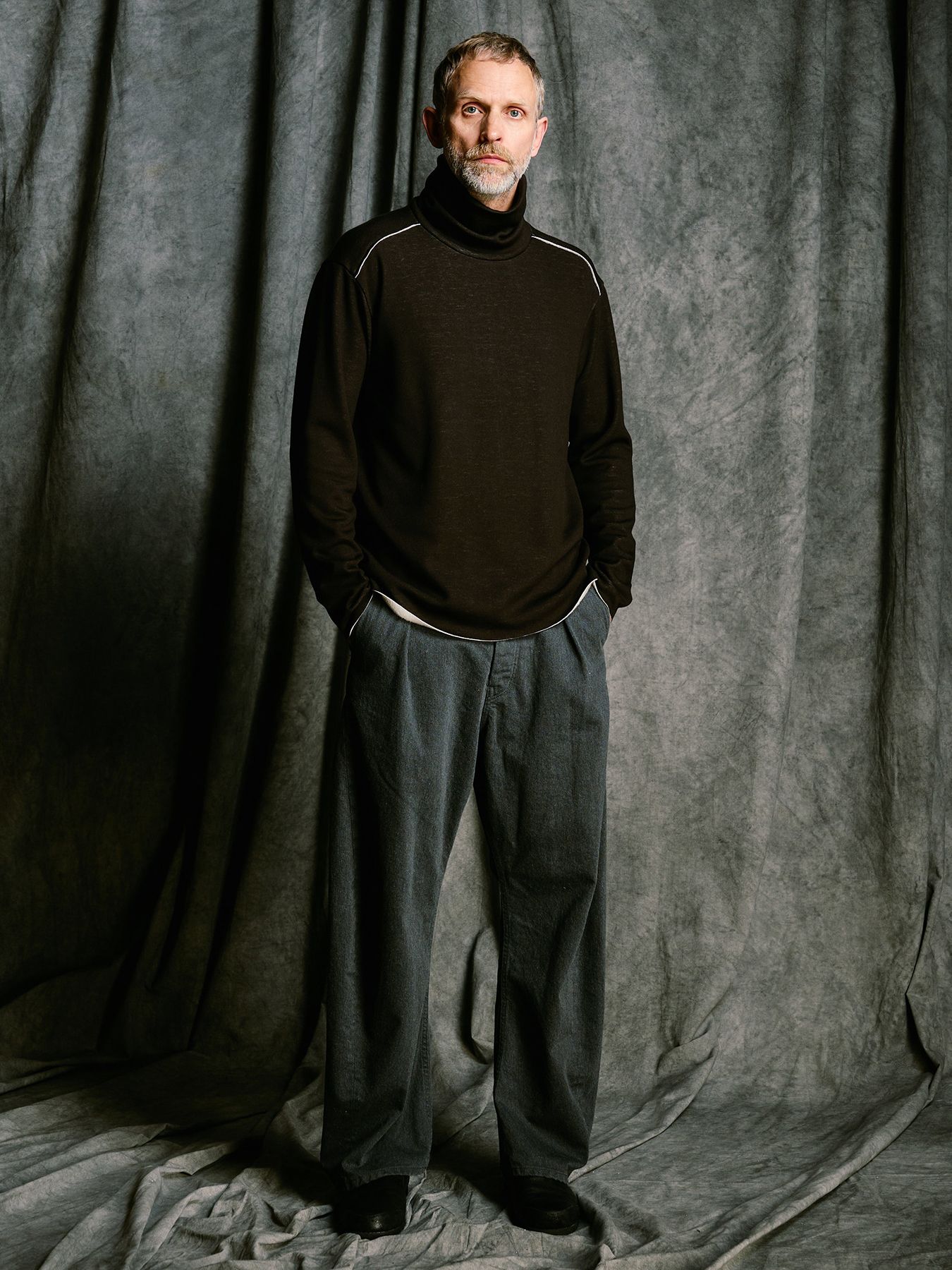 【予約品 4月19日(日) 18時締切】wide banana denim(OW)  / ワイドバナナデニム ワンウォッシュ / ダストチャコール