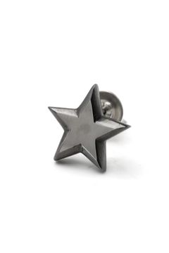 《予約受注品》 STAR CHARM PIERCED ピアス / SVBK 【IVXLCDM】 ご注文から約1ヶ月後に出荷