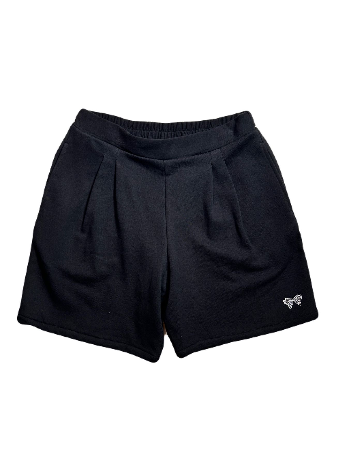 【予約品 8月10日(日) 締切 】WOMENS WING CROSSGUN SHORTS / ウイングクロスガン ショーツ / ブラック×クリアクリスタル