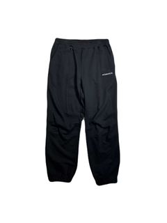【予約品 8月10日(日) 締切 】LOGO WAPPPEN PT / ロゴワッペン スウェットパンツ / ブラック