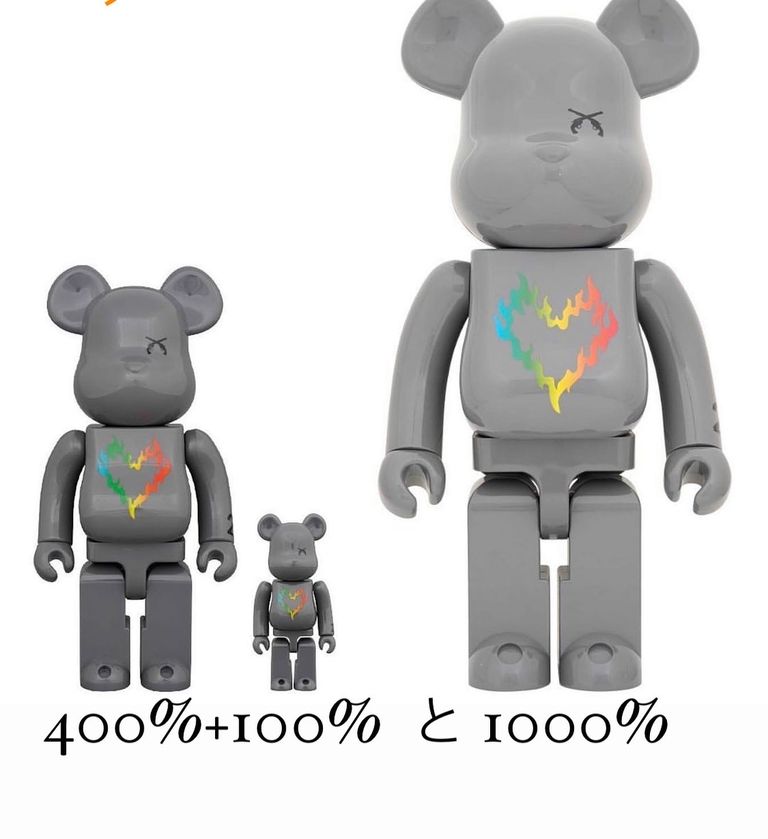 サイズ感参考画像 1000％は別売りです。